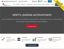 Tablet Screenshot of phaccountancy.co.uk